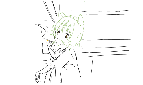 好臭的猫娘